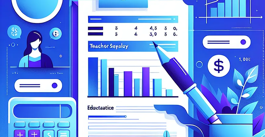 教育行业：Excel 薪酬表格保障教师薪资核算